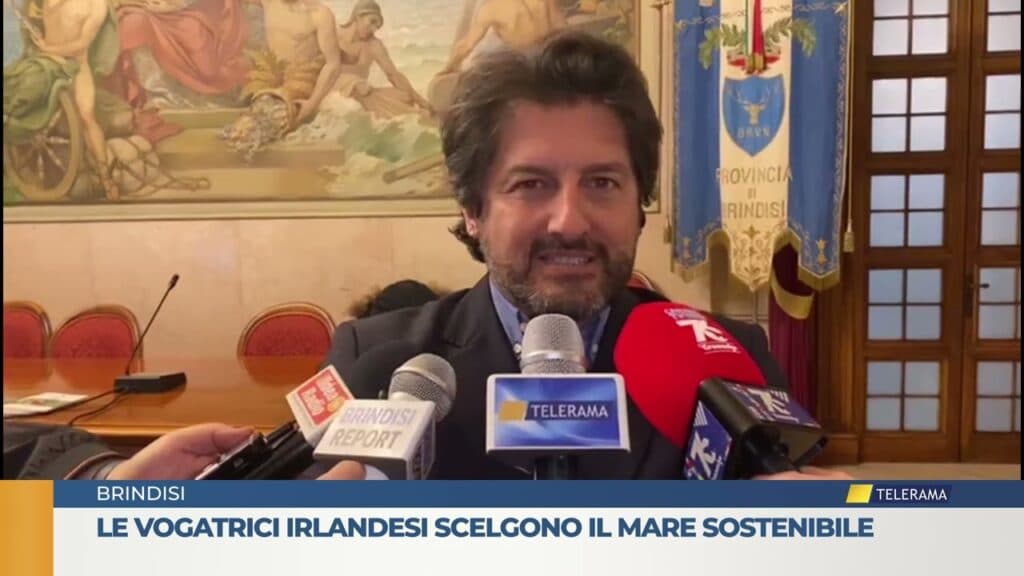 Le vogatrici irlandesi scelgono il mare sostenibile di Torre Guaceto