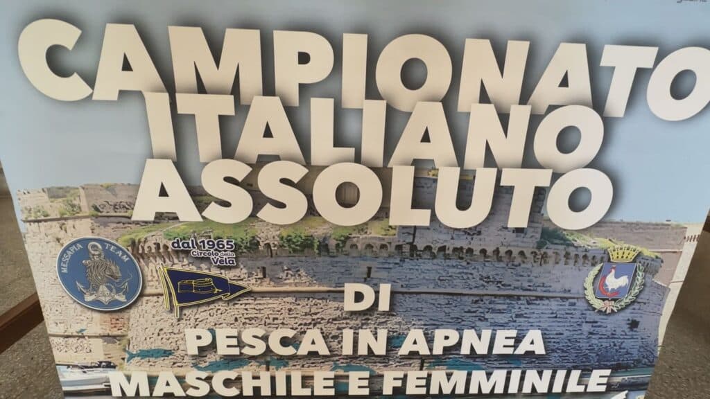 Nel Salento il campionato italiano assoluto di apnea con lo slogan "Oltre la sfida la solidarietà"