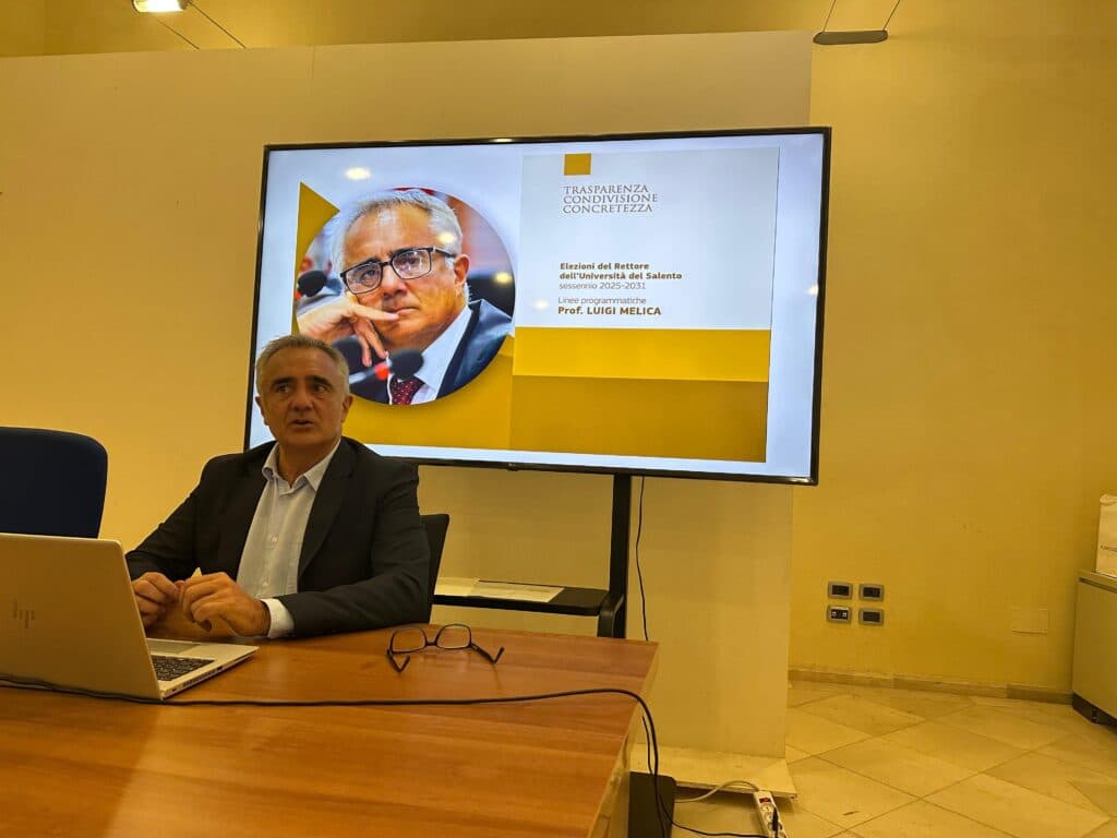 Corsa al Rettorato, Melica assicura: "Garantisco concretezza"
