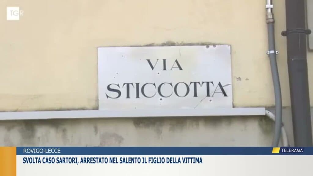 Svolta caso Sartori, arrestato nel Salento il figlio della vittima