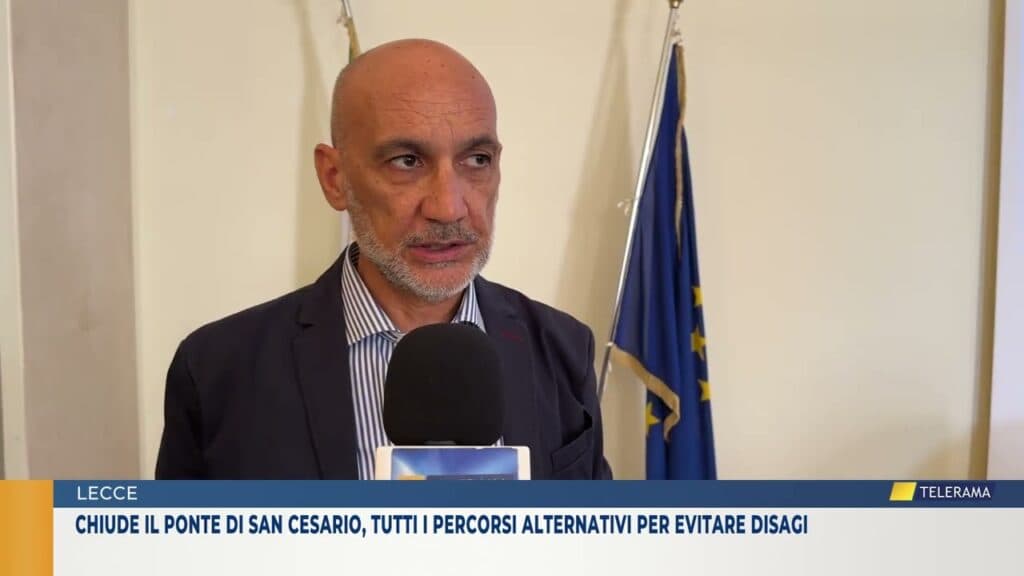 Chiude il ponte di San Cesario, tutti i percorsi alternativi per evitare disagi