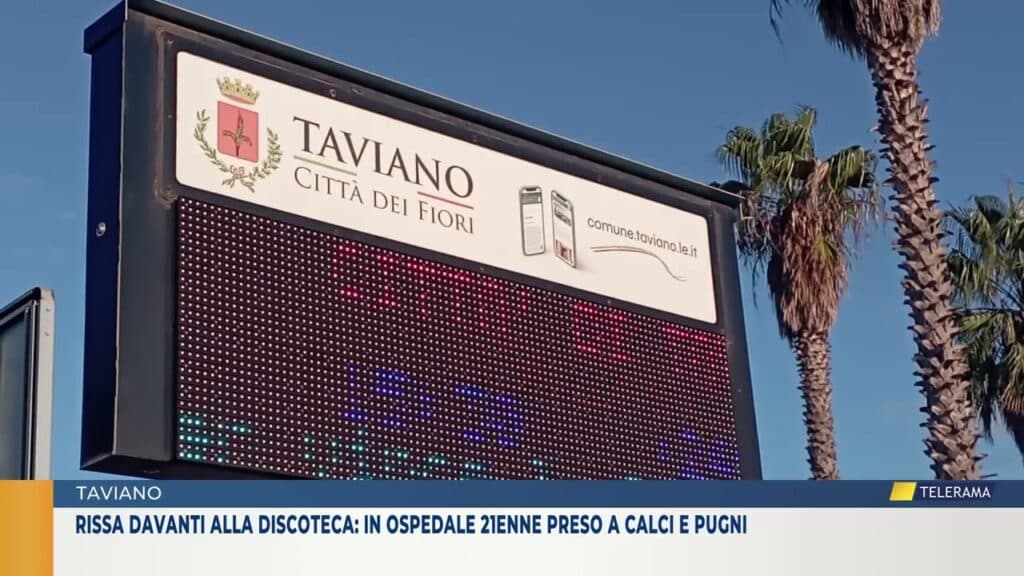 Rissa davanti alla discoteca: in ospedale 21enne preso a calci e pugn