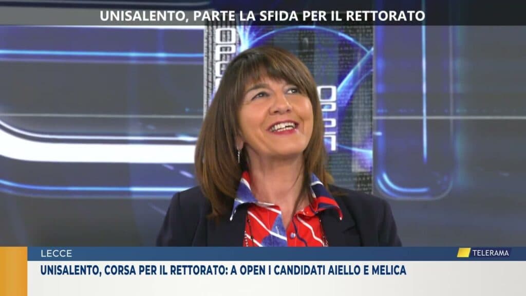 Maria Antonietta Aiello sarà la nuova rettrice dell'Unisalento. Dopo Melica si ritira anche Rizzello
