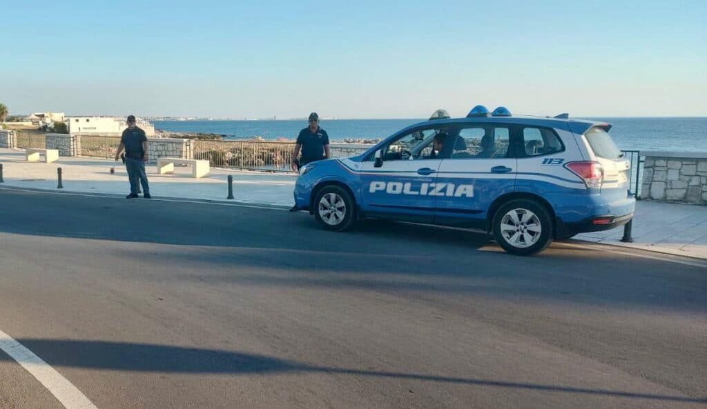 Controlli straordinari della Polizia a Nardò e nelle marine: scattano sanzioni e denunce