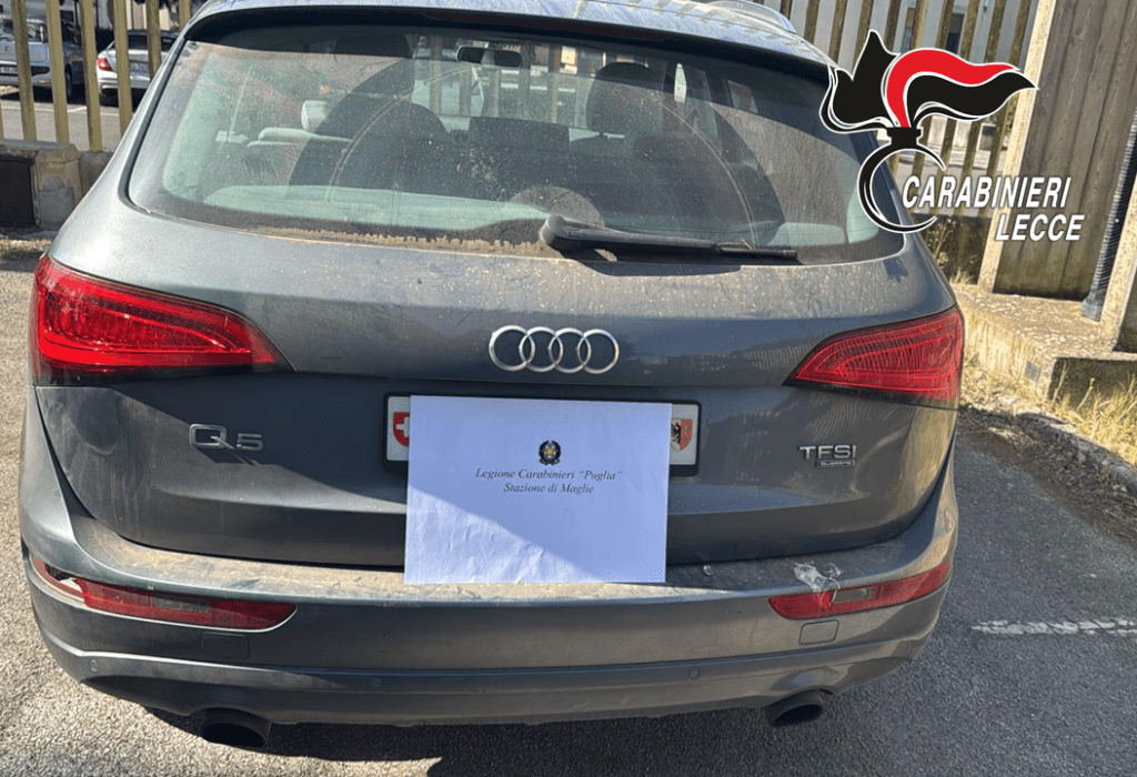 Fermata la banda dell'Audi: un arresto