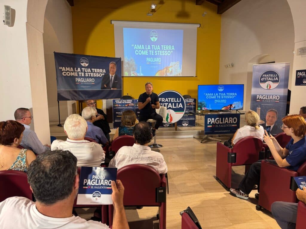 "Ama la tua terra come te stesso": il tour del consigliere Pagliaro fa tappa a Presicce-Acquarica