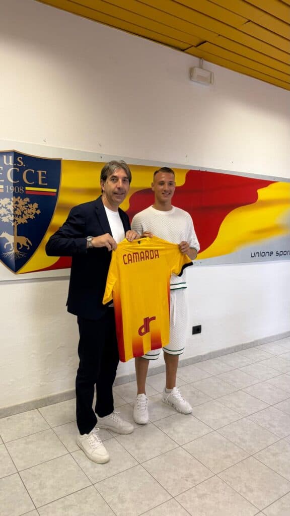 Lecce, Camarda: "Darò il massimo per questo club e per i tifosi"