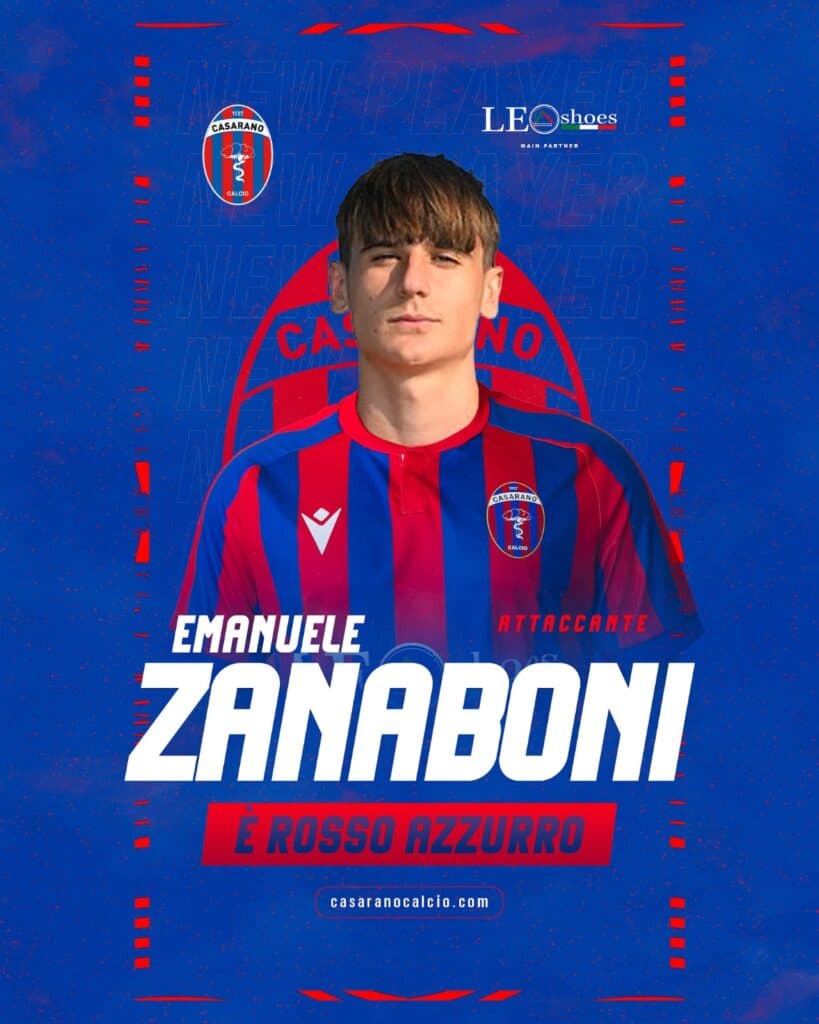 Casarano, ingaggiato Zanaboni
