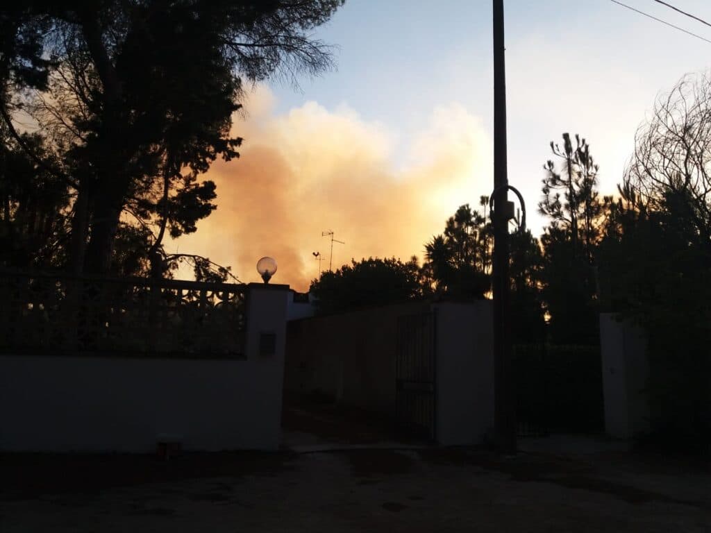 Appiccò un incendio in un terreno, 45enne ai domiciliari
