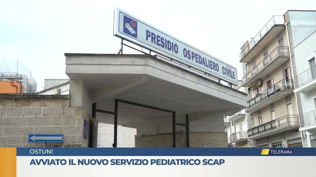 A Ostuni avviato il nuovo servizio pediatrico Scap