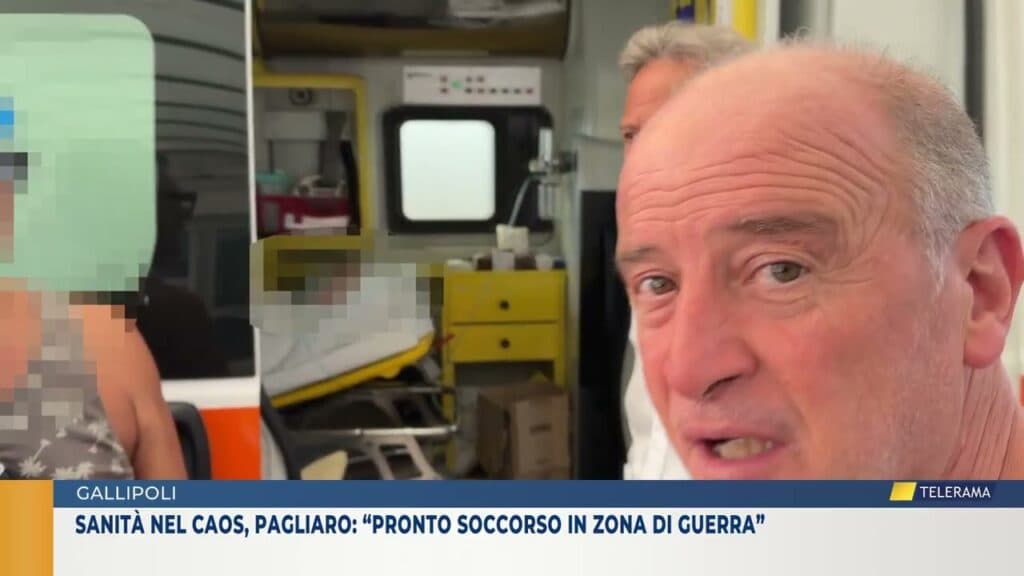 Sanità nel caos, Pagliaro: “Pronto soccorso di Gallipoli in zona di guerra”