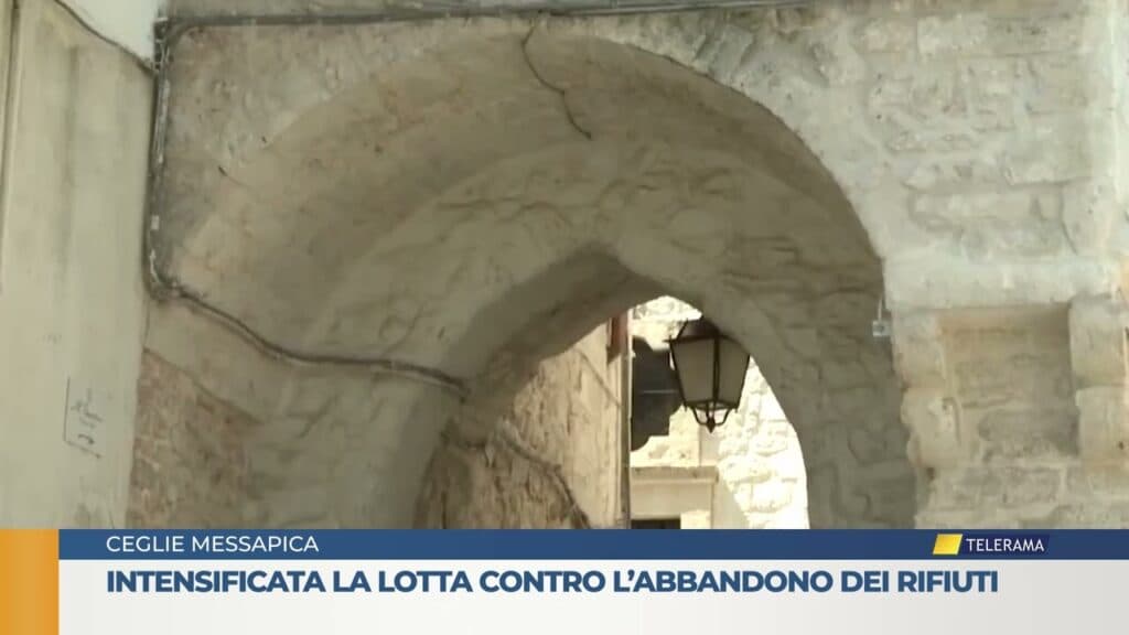 Intensificata a Ceglie Messapica la lotta contro l’abbandono dei rifiuti