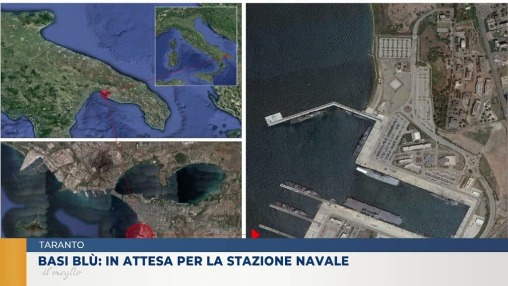 Taranto, stazione navale in mar Grande: a breve i lavori per Basi blù