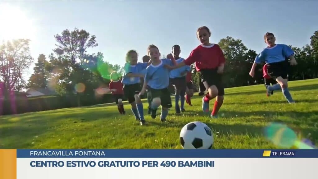 Centro estivo gratuito a Francavilla Fontana per 490 bambini