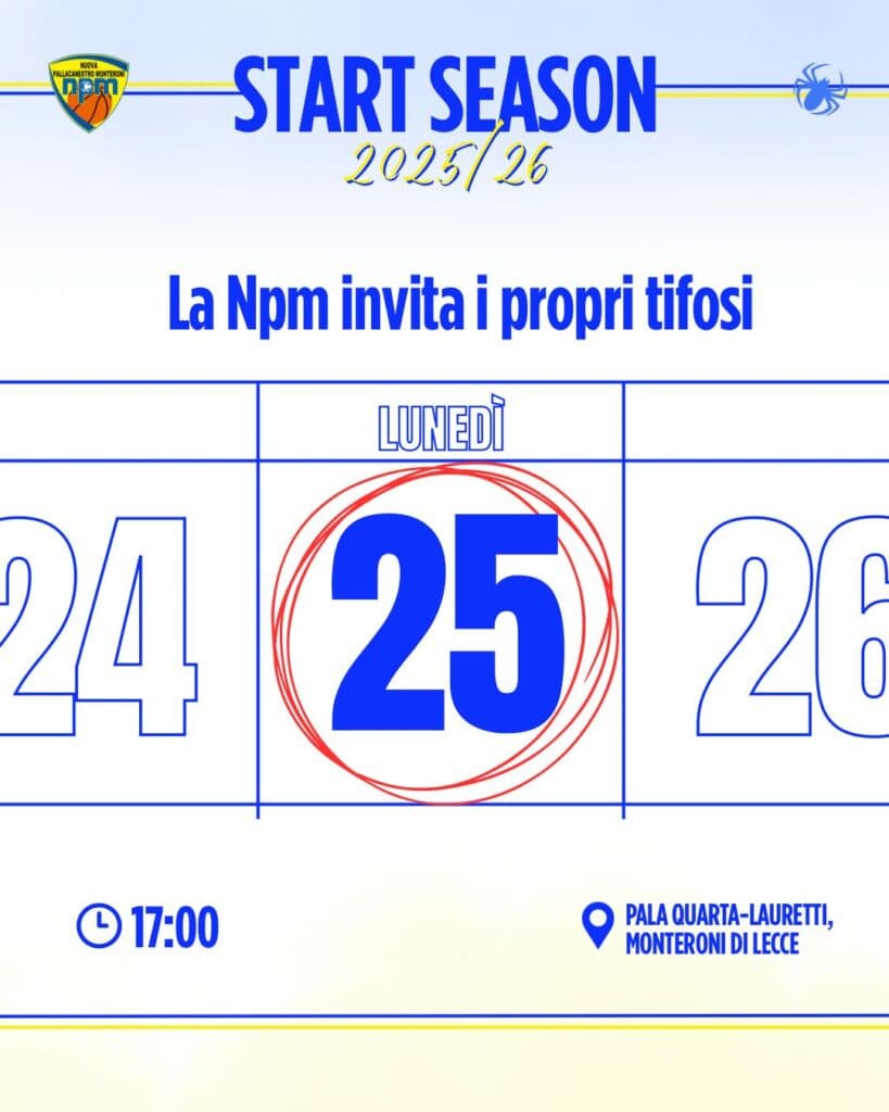 PALLACANESTRO - NP Monteroni: testa alla prossima stagione