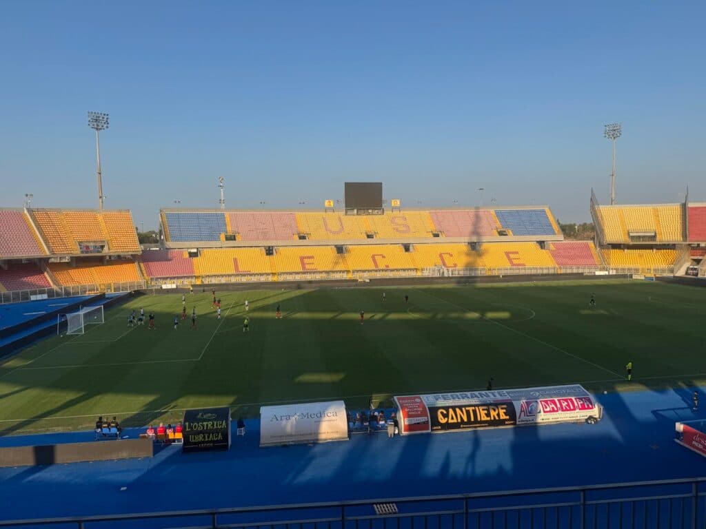 Lecce, 5-1 al Fasano: sabato il Genoa. Krstovic all'Atalanta