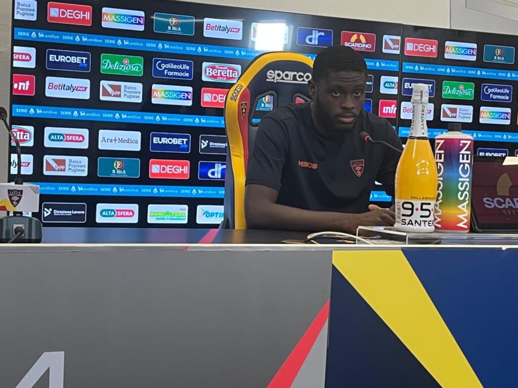 Lecce, Kaba: "Dobbiamo fare gol"