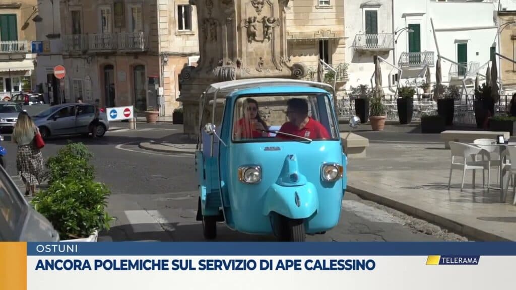 Ancora polemiche sul servizio di ape calessino a Ostuni