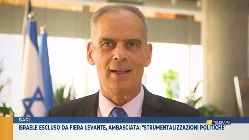 Israele esclusa da Fiera Levante, Ambasciata: “Strumentalizzazioni politiche”