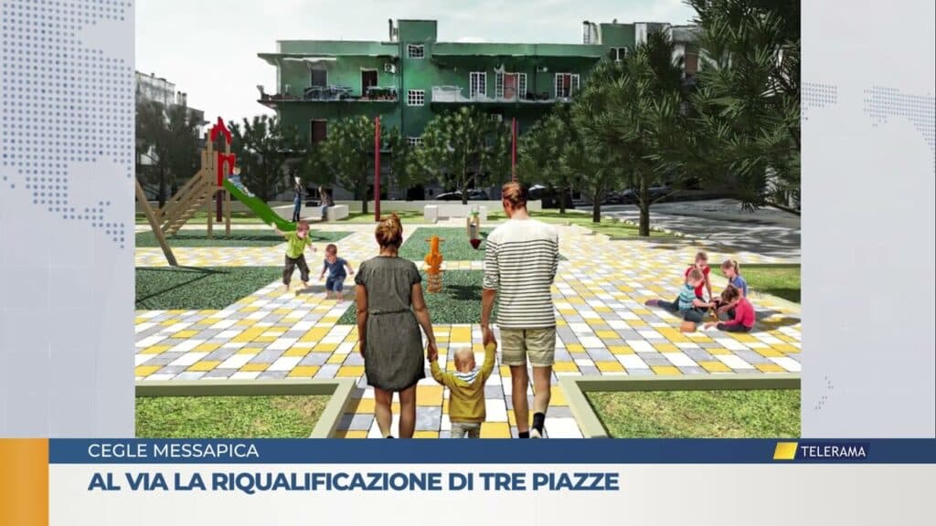 Al via la riqualificazione di tre piazze di Ceglie Messapica