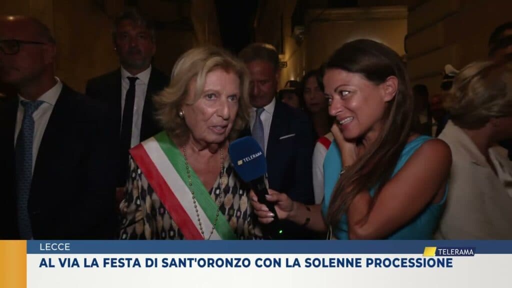 Al via la festa di Sant'Oronzo con la solenne processione