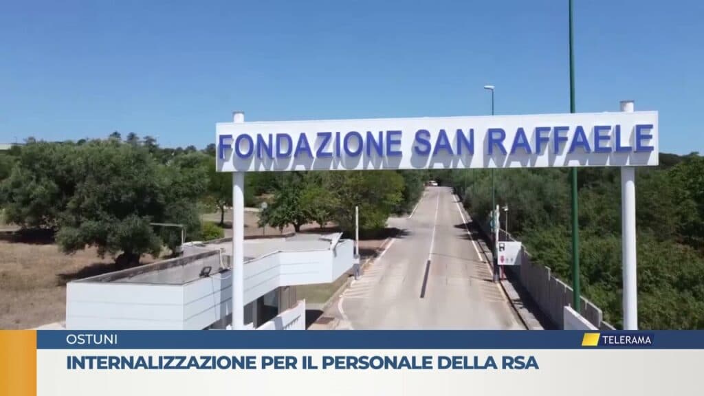Internalizzazione per il personale della Rsa di Ostuni