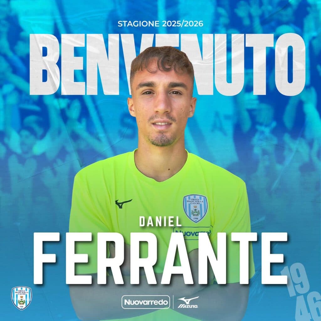Virtus Francavilla, preso Daniel Ferrante