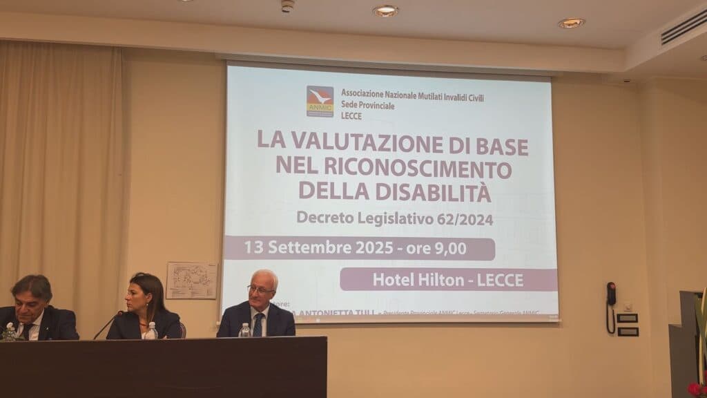 Valutazione nel riconoscimento della disabilità, un seminario a Lecce