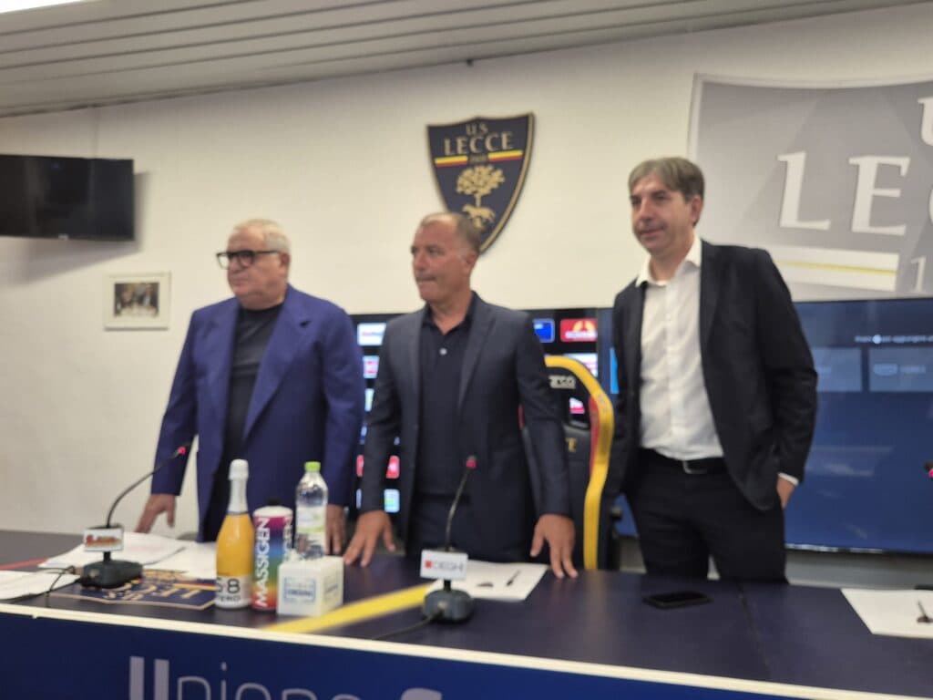 Lecce, Corvino: "Questo club è in grande crescita"