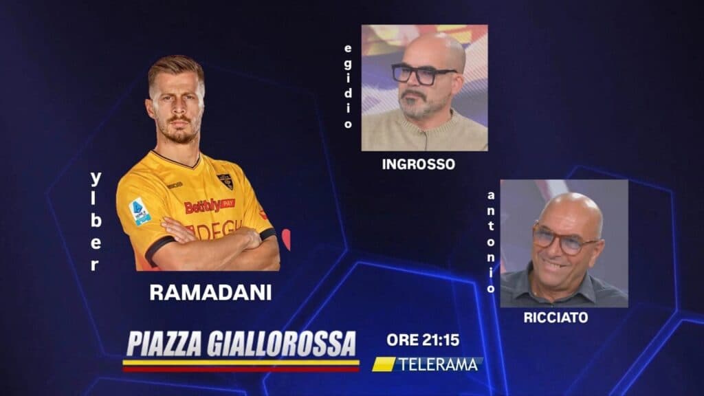 Ramadani questa sera ospite a Piazza Giallorossa su TeleRama
