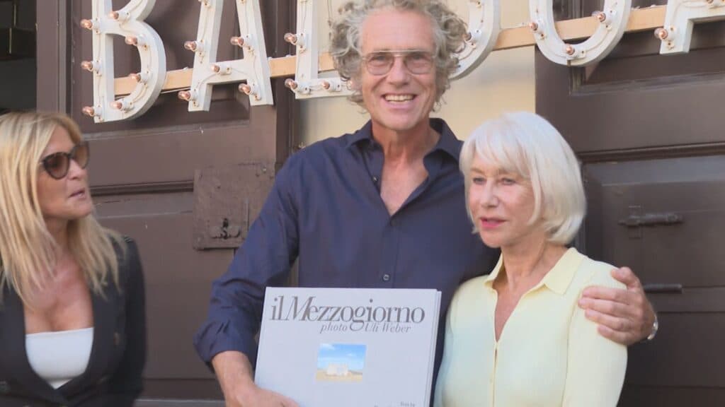 Helen Mirren a Tricase: “Salviamo gli ulivi del Salento dalla Xylella”