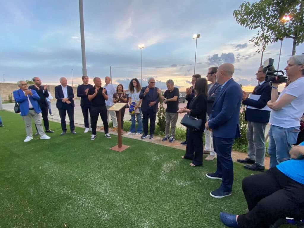 Lecce: inaugurato il centro sportivo di proprietà. Il primo campo intitolato a Graziano Fiorita