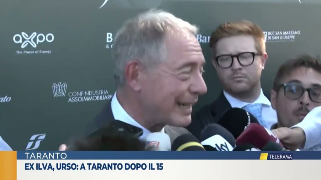 Ex Ilva, il ministro Urso: pronto a venire a Taranto, ma dopo il 15