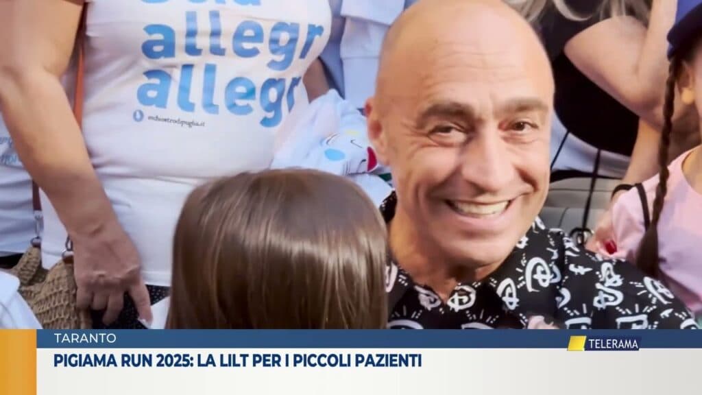 Taranto, "Pigiama run 2025": la Lilt per i piccoli pazienti
