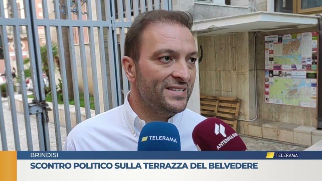 Scontro politico sulla terrazza del belvedere