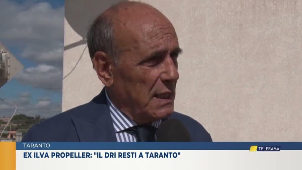 Ex Ilva, Propeller Club: il DRI vicino allo stabilimento