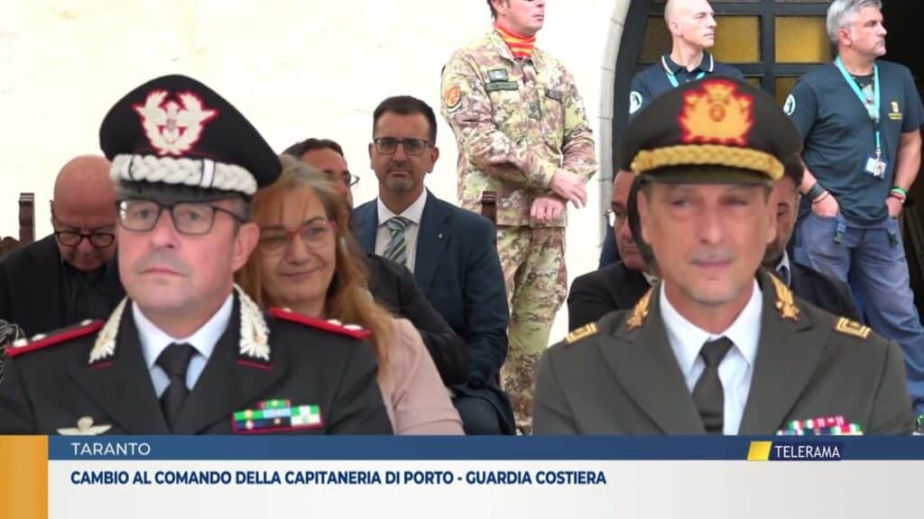 Taranto, Capitaneria di Porto: lascia Meo, arriva Deri