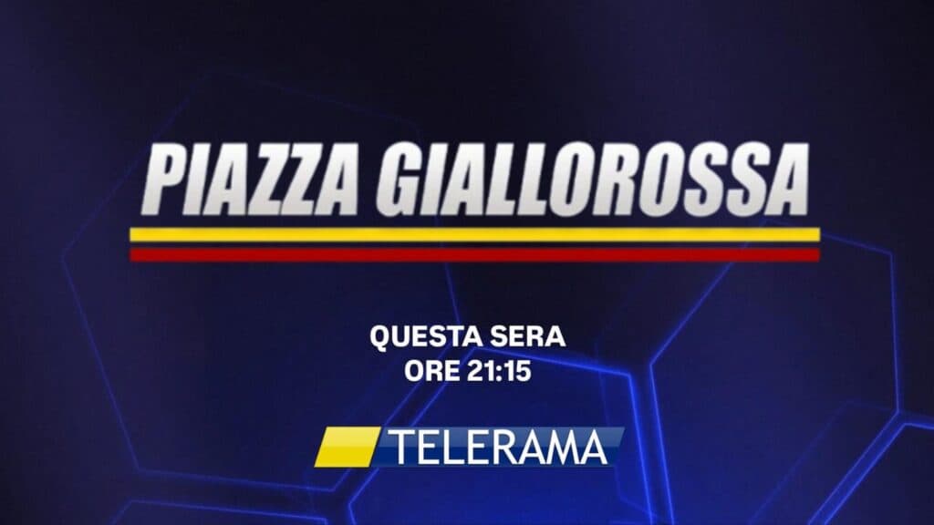 Appuntamento con Piazza Giallorossa, questa sera su TeleRama