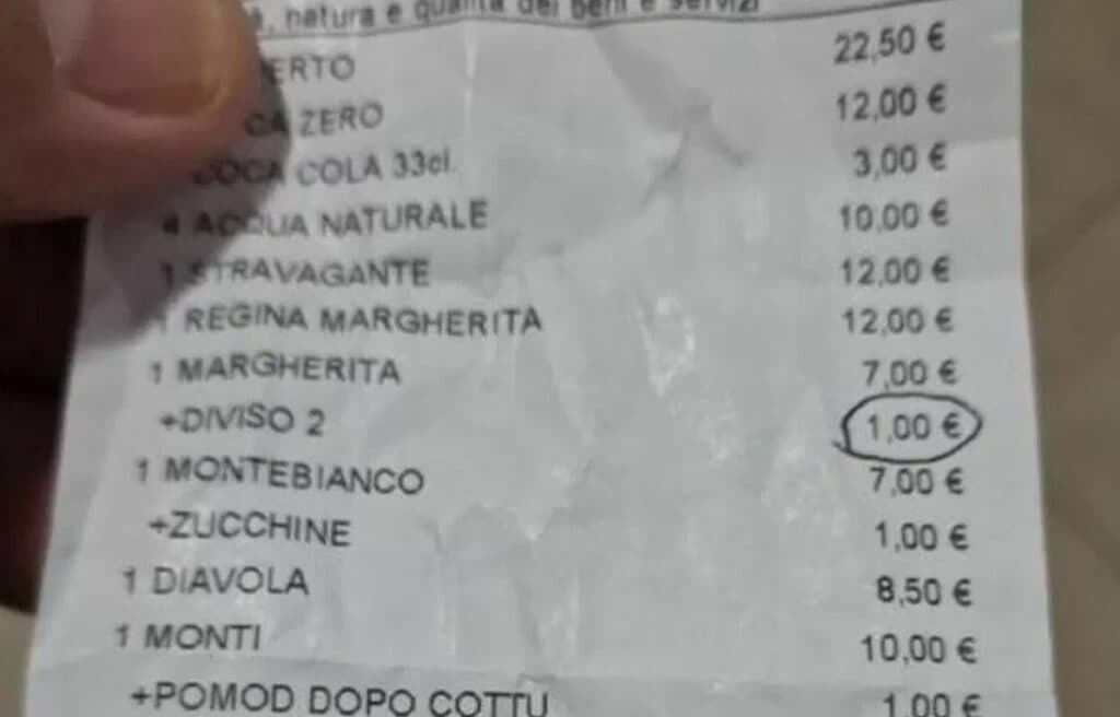 Estate 2025: gli scontrini "pazzi" tra pizze divise, caffè da asporto e musica a pagamento