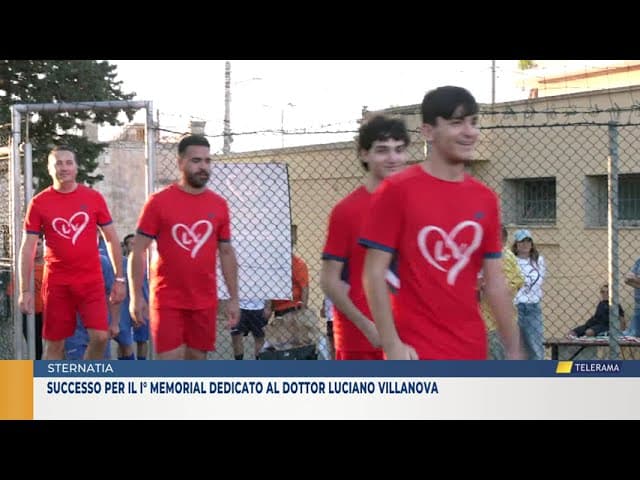 Successo per il I° Memorial dedicato al dottor Luciano Villanova