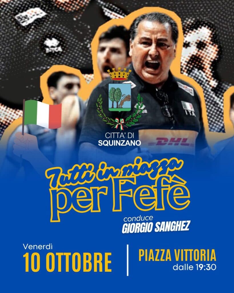 Squinzano abbraccia il "suo" Fefè: appuntamento il 10 ottobre