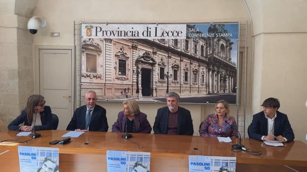 "Pasolini 50°, l'eredità di una visita al Palmieri", a Lecce tre giorni di eventi per ricordare il regista e scrittore