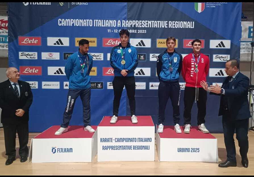 Leverano, il giovane Devis De Pascalis è campione italiano Seniores di karate