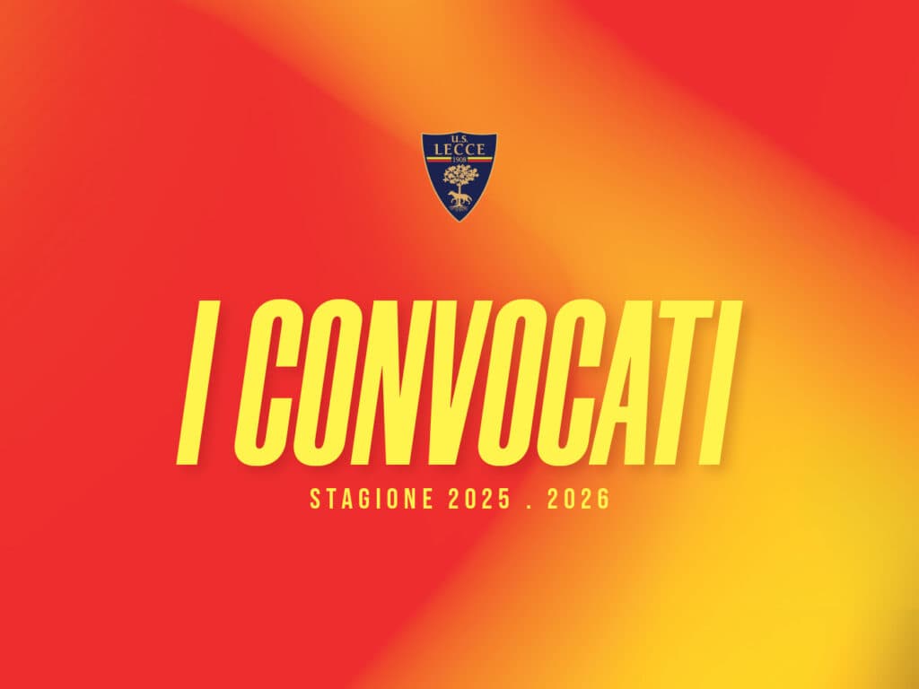 I convocati per Udinese - Lecce, ancora out Sottil
