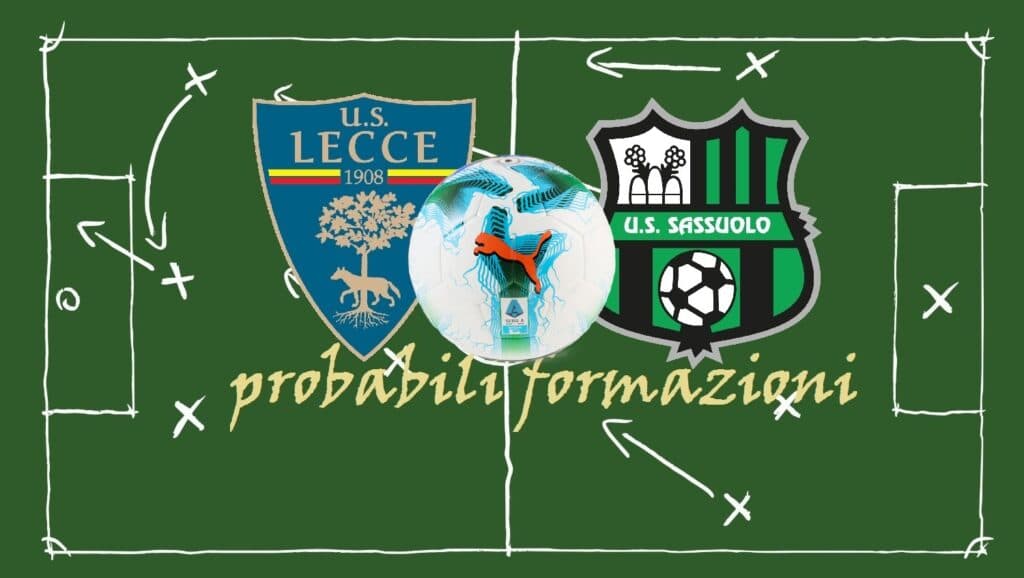 Il Lecce riparte dal Via del Mare, contro il Sassuolo. Le probabili scelte di Di Francesco