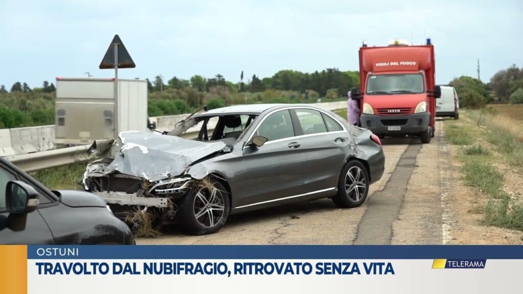 Travolto dal nubifragio, ritrovato senza vita