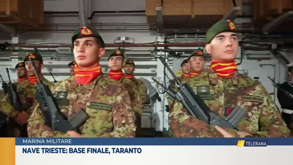 Nave Trieste a Taranto: si attende la conferma