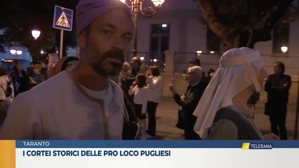 Taranto, i cortei storici: identità e tradizione con le Pro loco