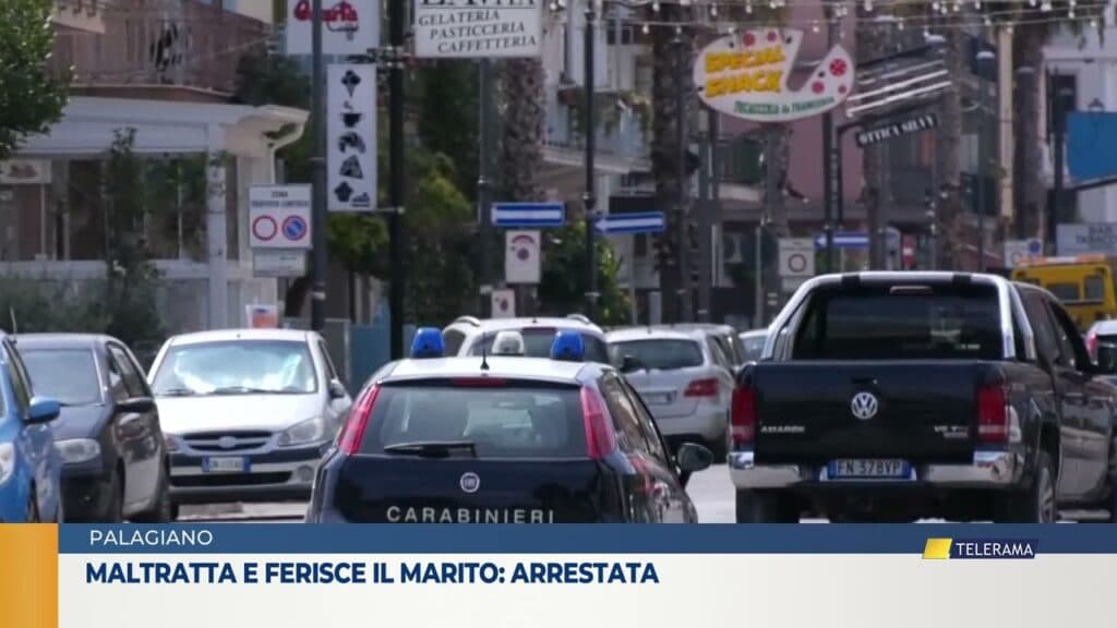 Palagiano: moglie maltratta il marito, arrestata