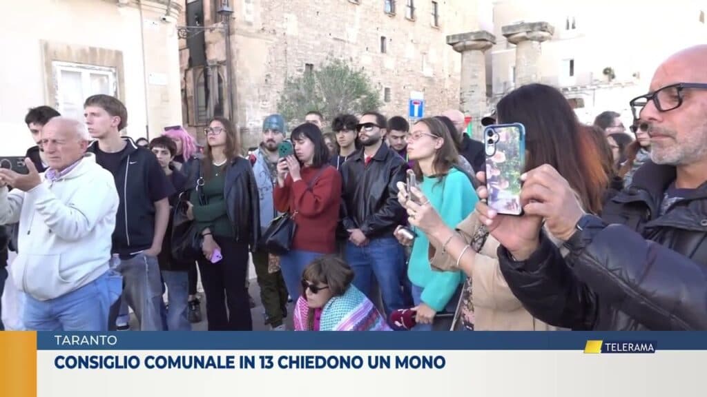 Taranto, consiglio comunale: in 13 chiedono il monotematico per Grottaglie